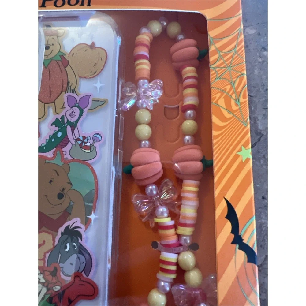 Disney Winnie the Pooh iPhone 16 Pro Max Case w/ beaded phone strap Halloween